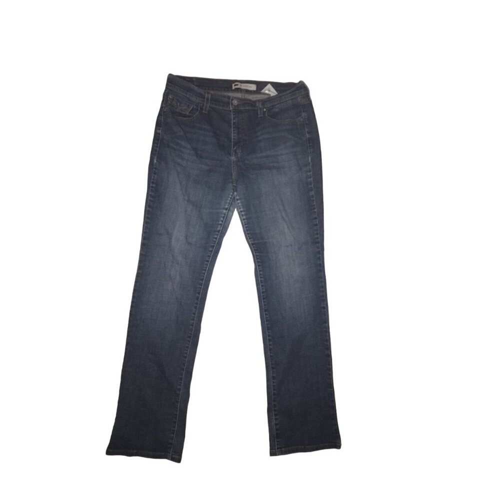 Levi's Strauss Women's 505 Straight Leg Jeans Blue Size‎ 12M - Picture 7 of 9